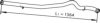 DINEX 66508 Exhaust Pipe
